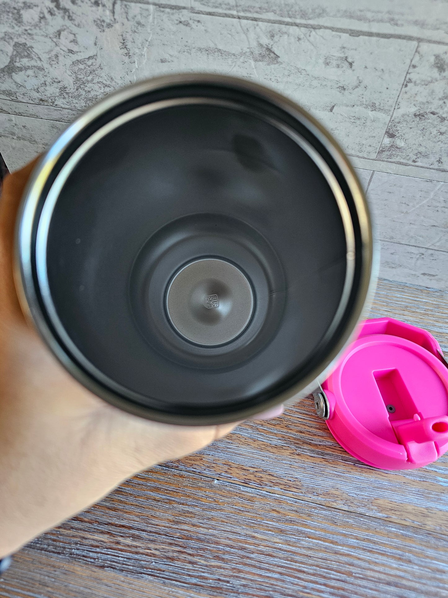 30 oz Bright Rainbow Water Bottle