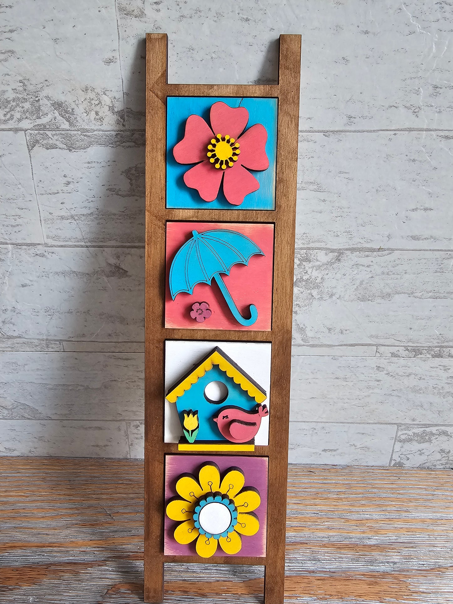 Spring Interchangeable Tile Set - Set of 4