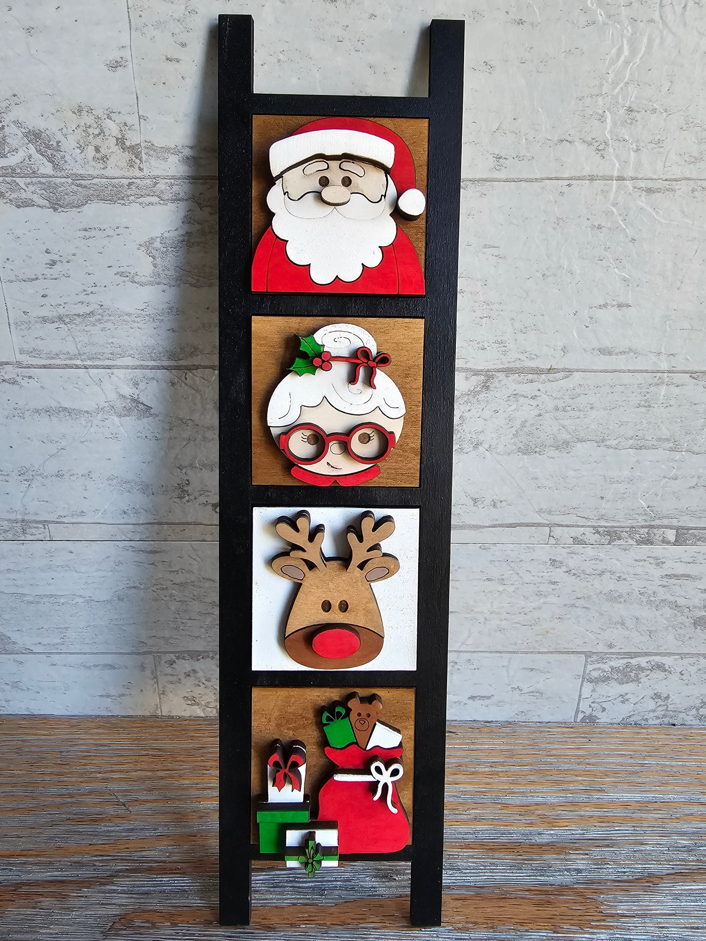 Santa Claus Interchangeable Tile Set - Set of 4