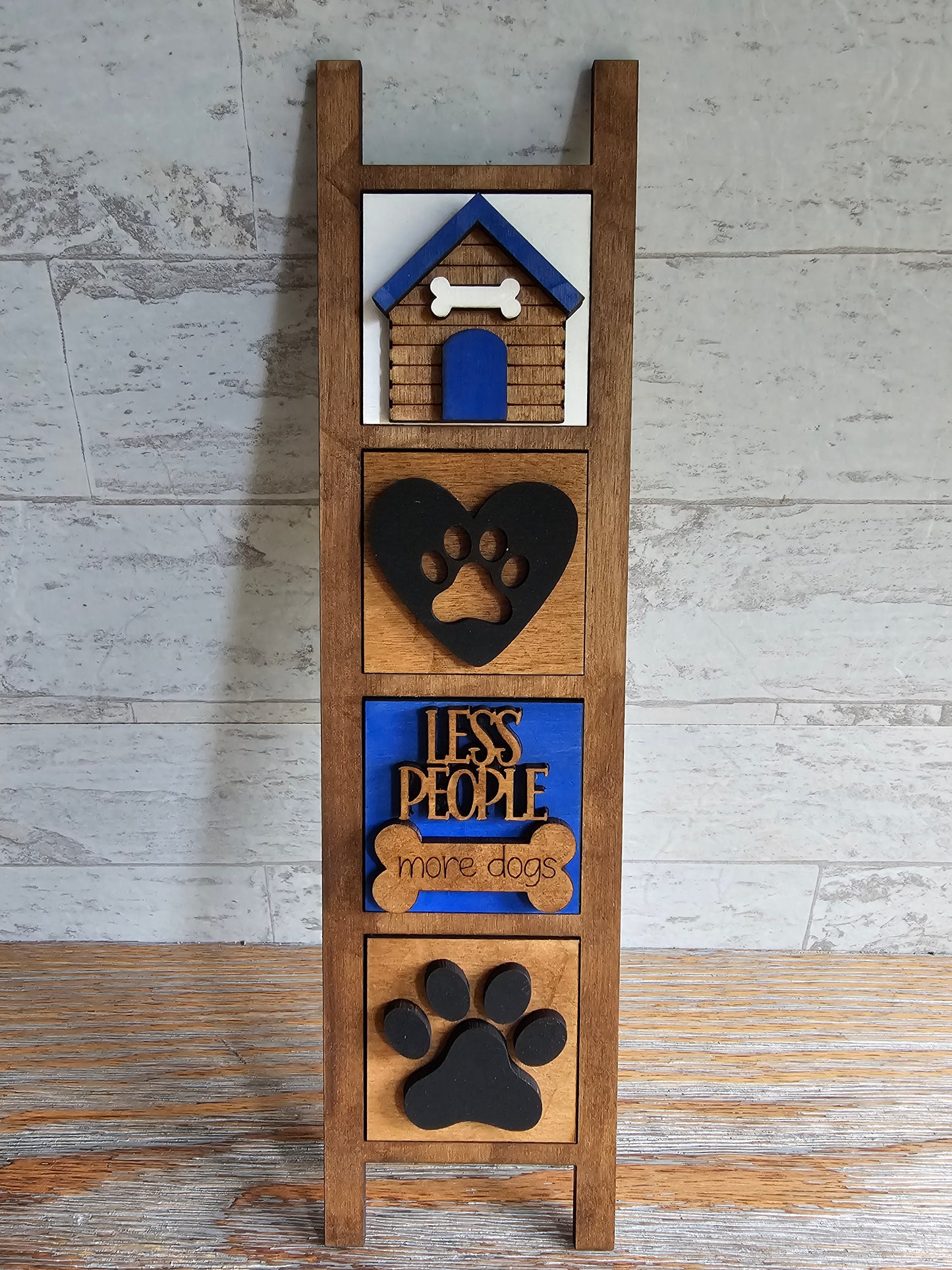 Dog Themed Interchangeable Tile Set - Set of 4