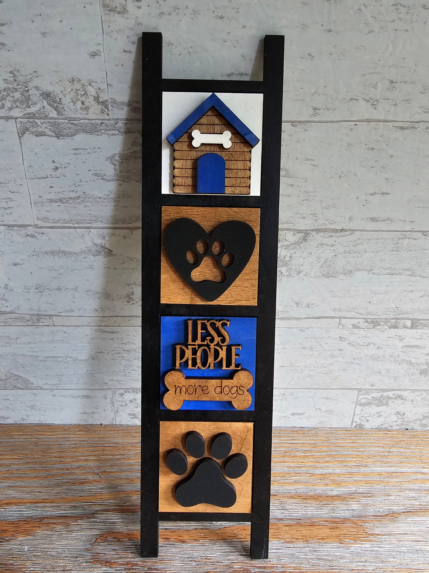 Dog Themed Interchangeable Tile Set - Set of 4