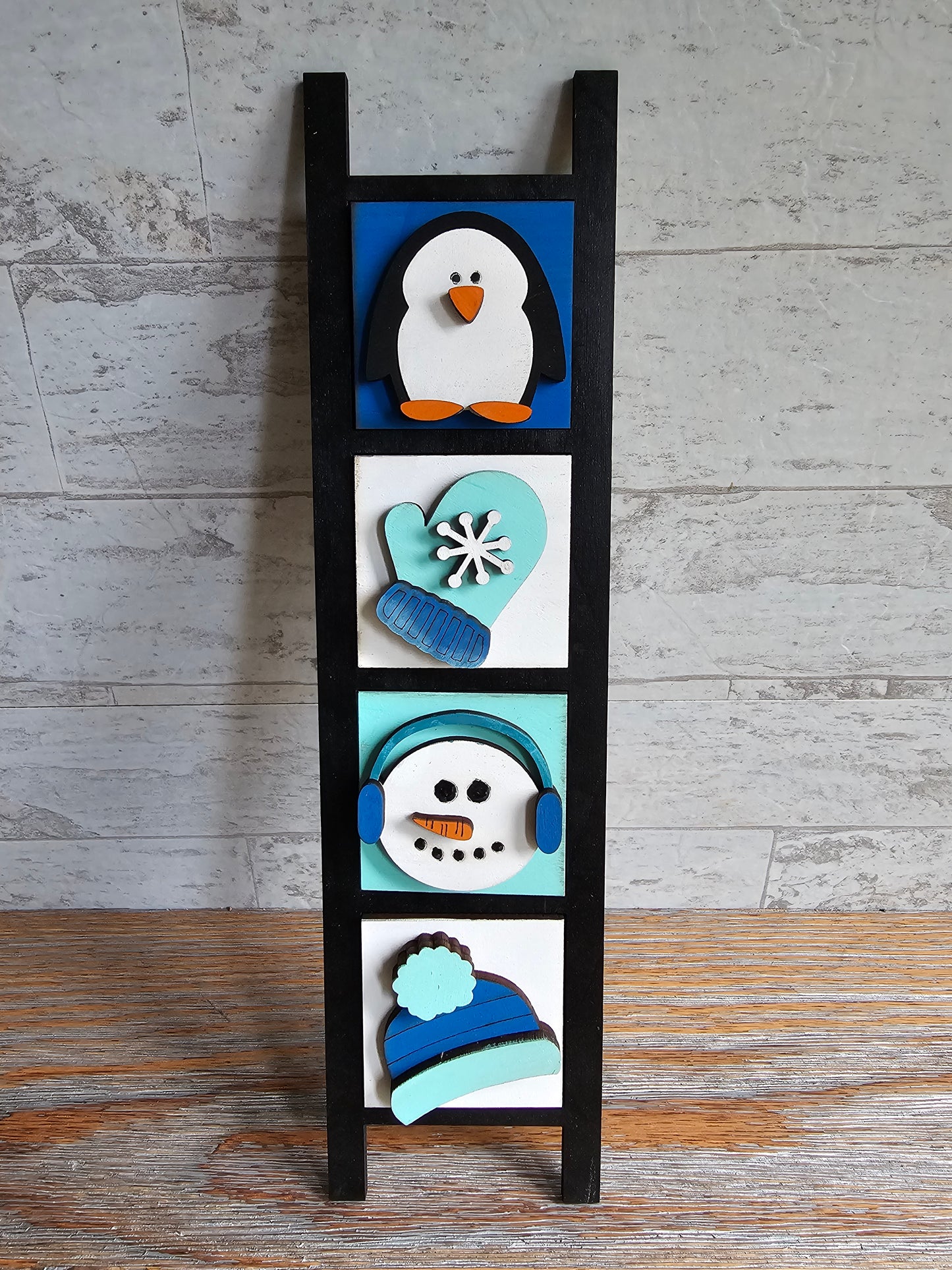 Winter Interchangeable Tile Set - Set of 4