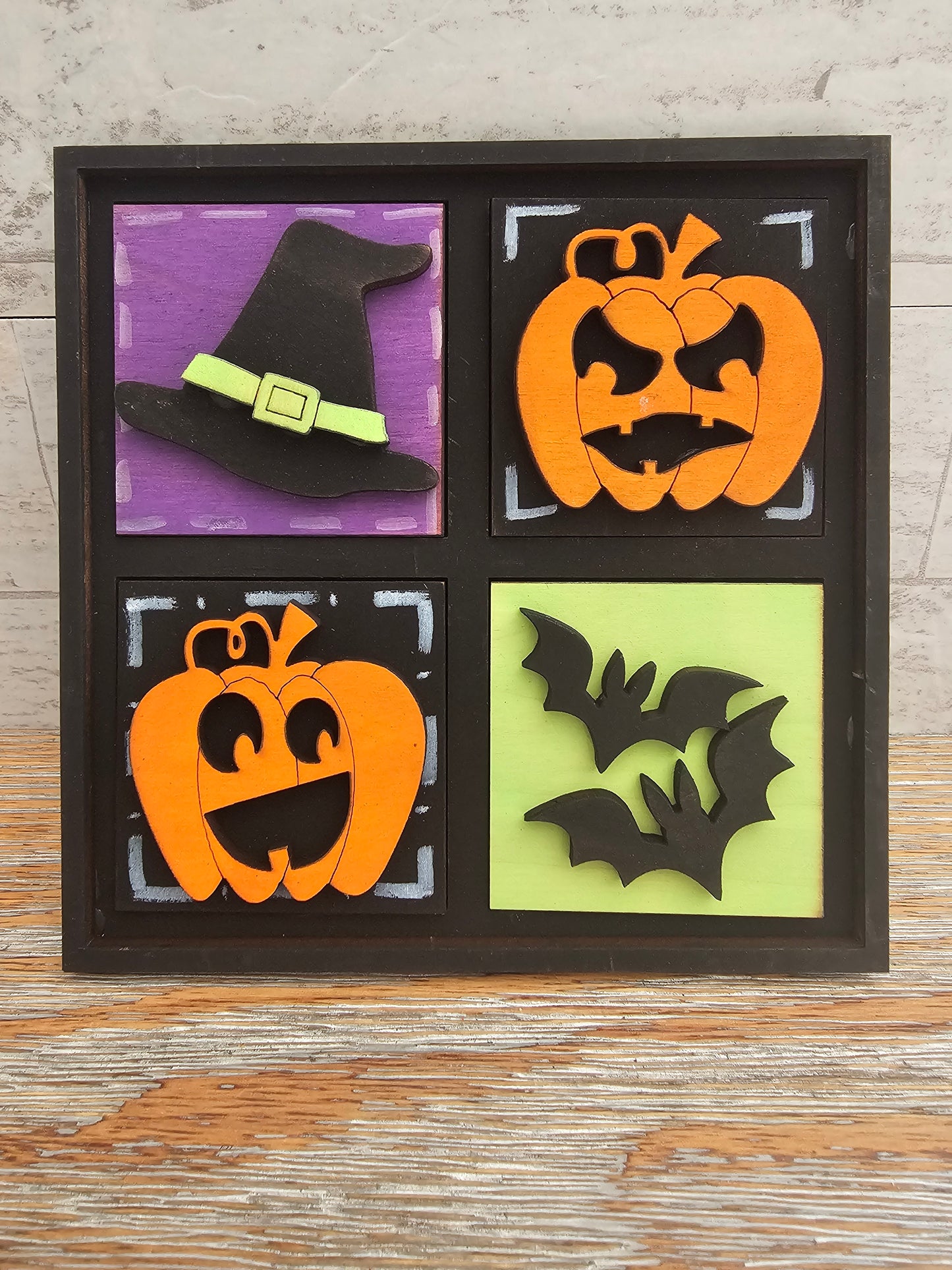 Halloween Interchangeable Tile Set - Set of 4