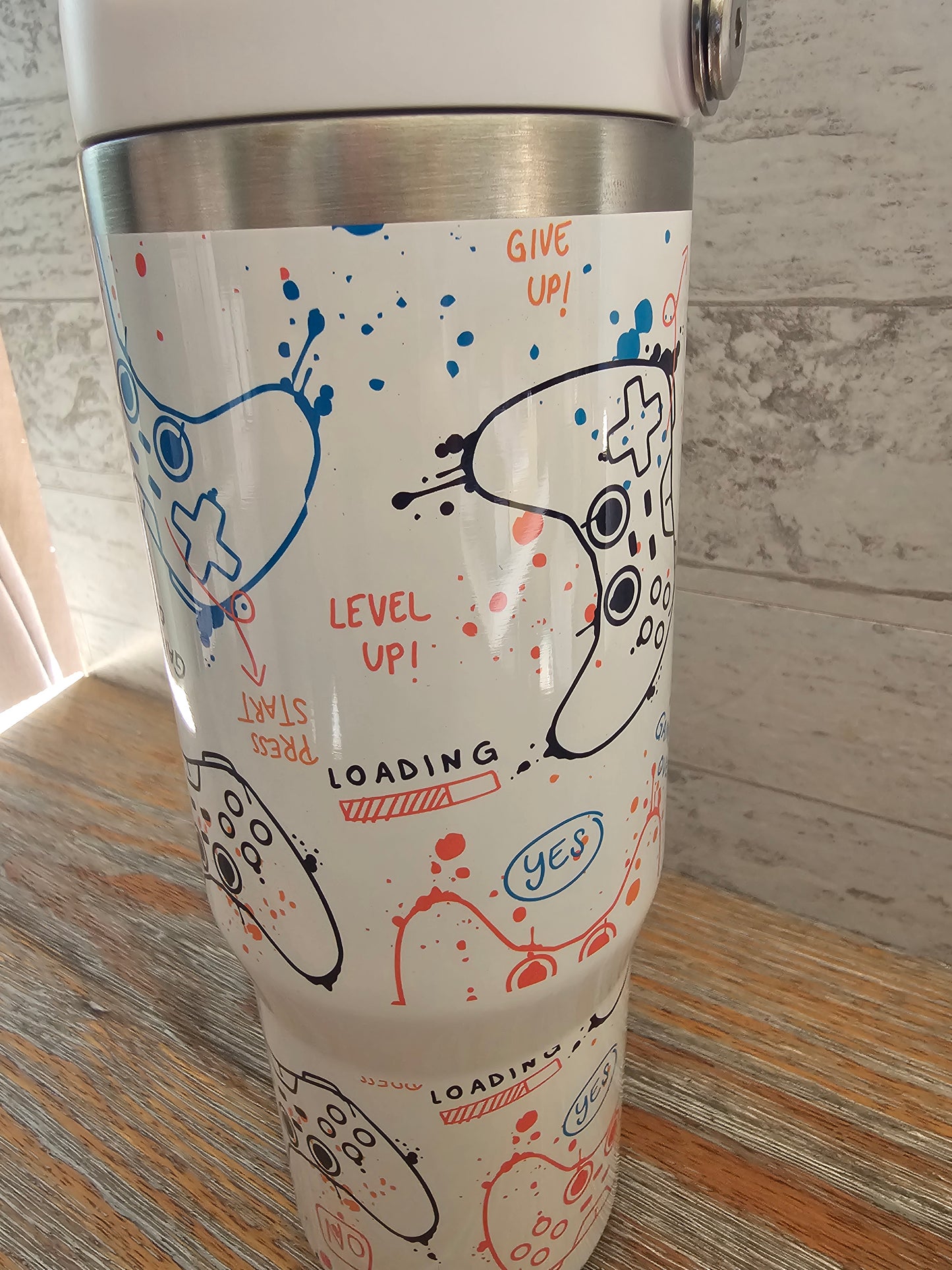 30 oz Gamer Water Bottle