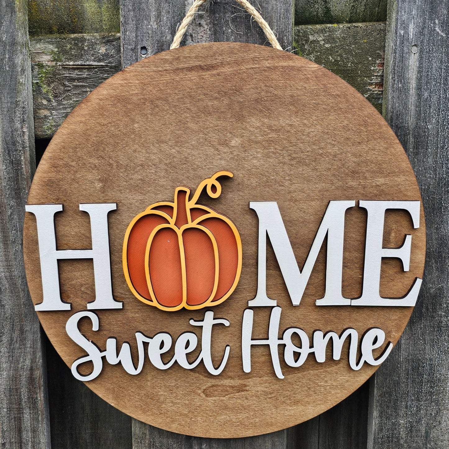 Pumpkin Interchangeable Piece - for Interchangeable Door Sign