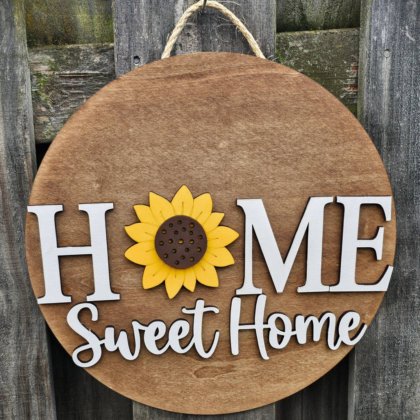 Sunflower Interchangeable Piece - for Interchangeable Door Sign