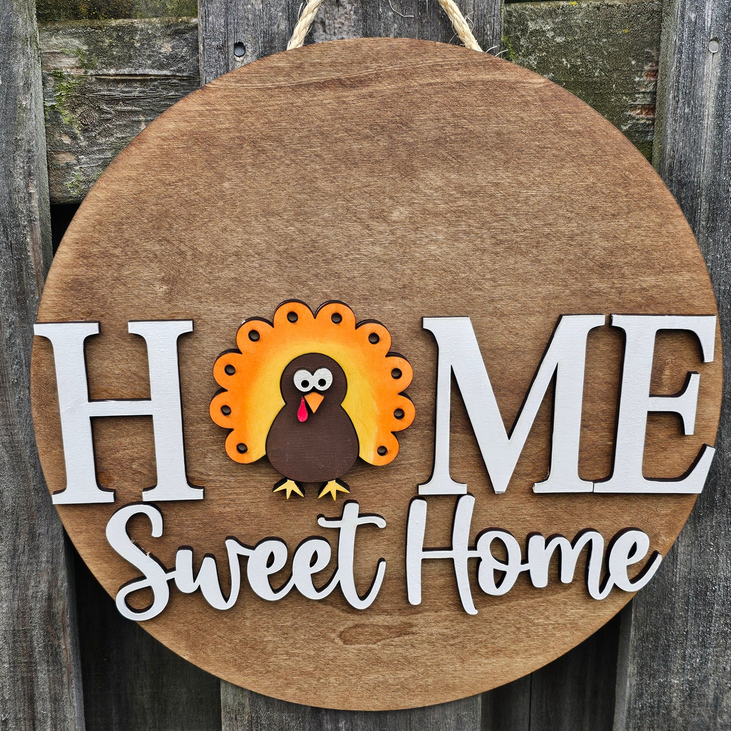 Thanksgiving Turkey Interchangeable Piece - for Interchangeable Door Sign