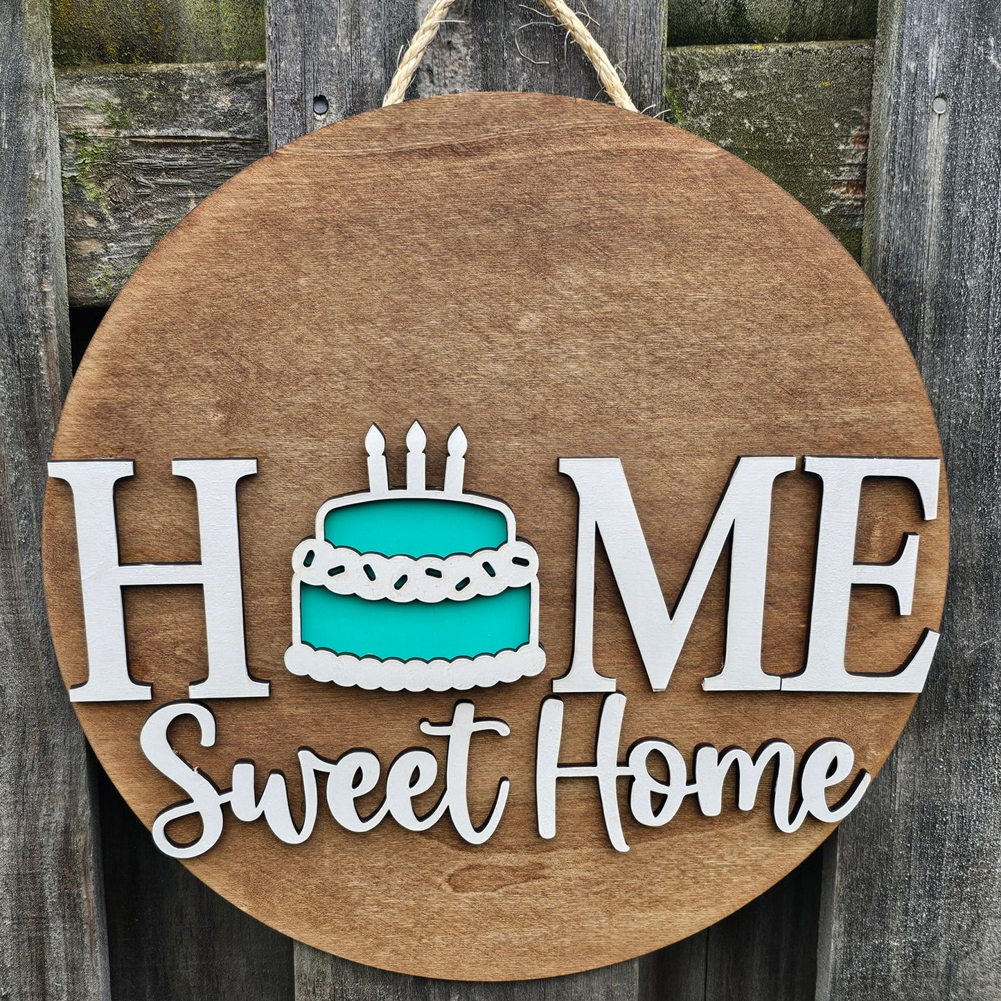 Birthday Cake Interchangeable Piece - for Interchangeable Door Sign