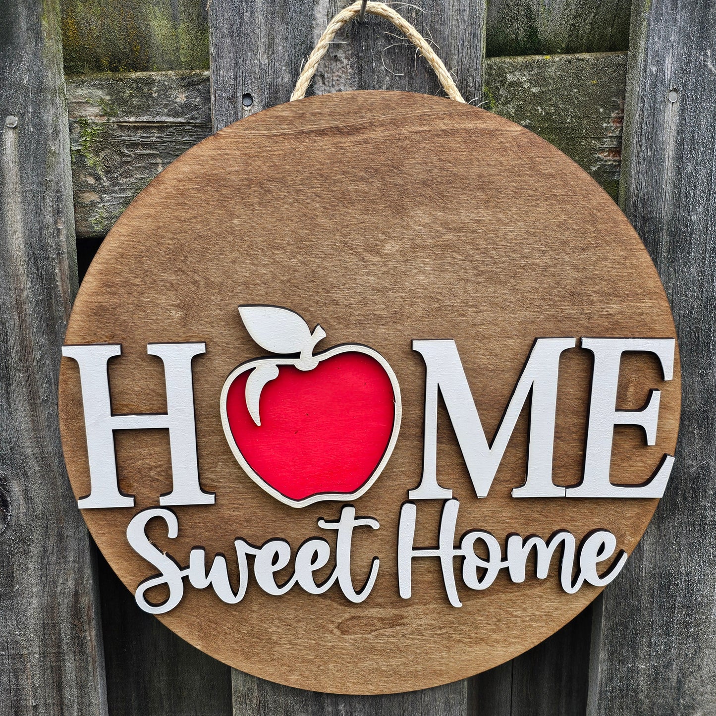 Apple Interchangeable Piece - for Interchangeable Door Sign