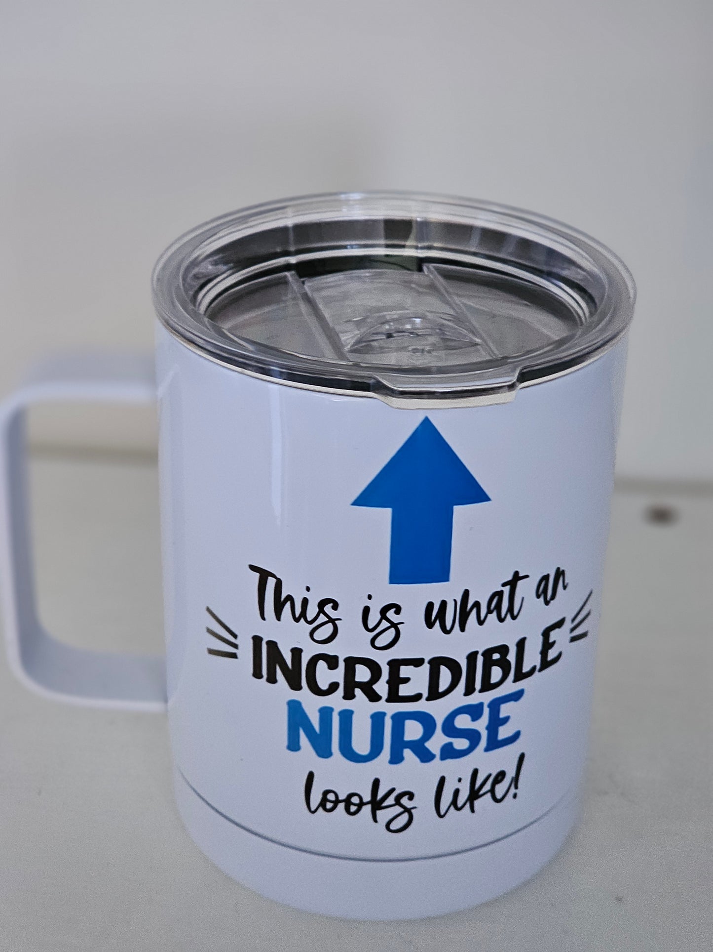 This is What an Incredible Nurse - Metal Mug with Lid