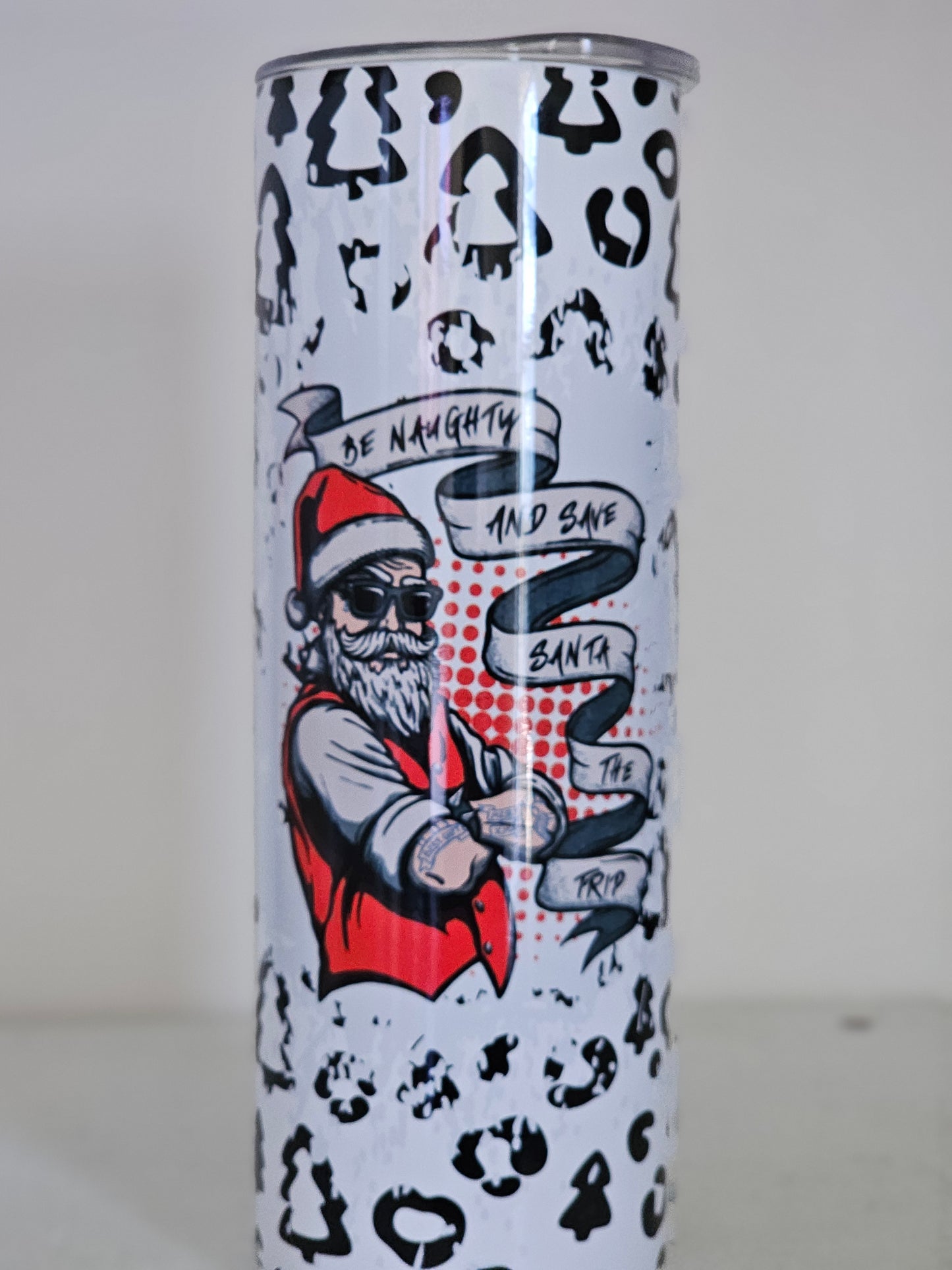 Save Santa a Trip - 20 oz Stainless Steel Tumbler