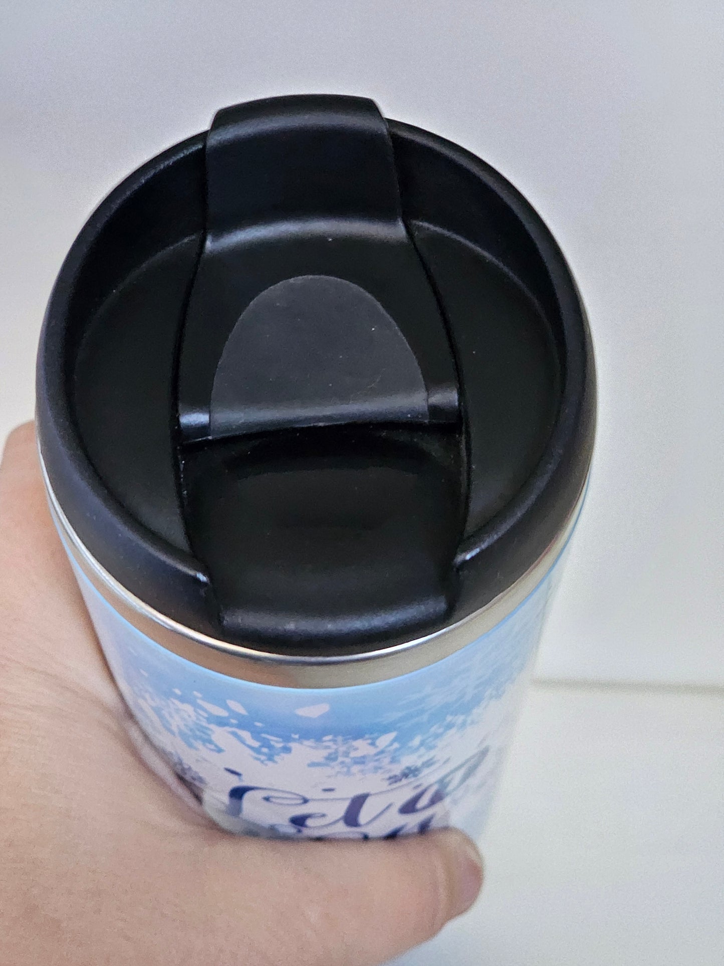 Let it Snow - 15 oz Stainless Steel Coffee Tumbler