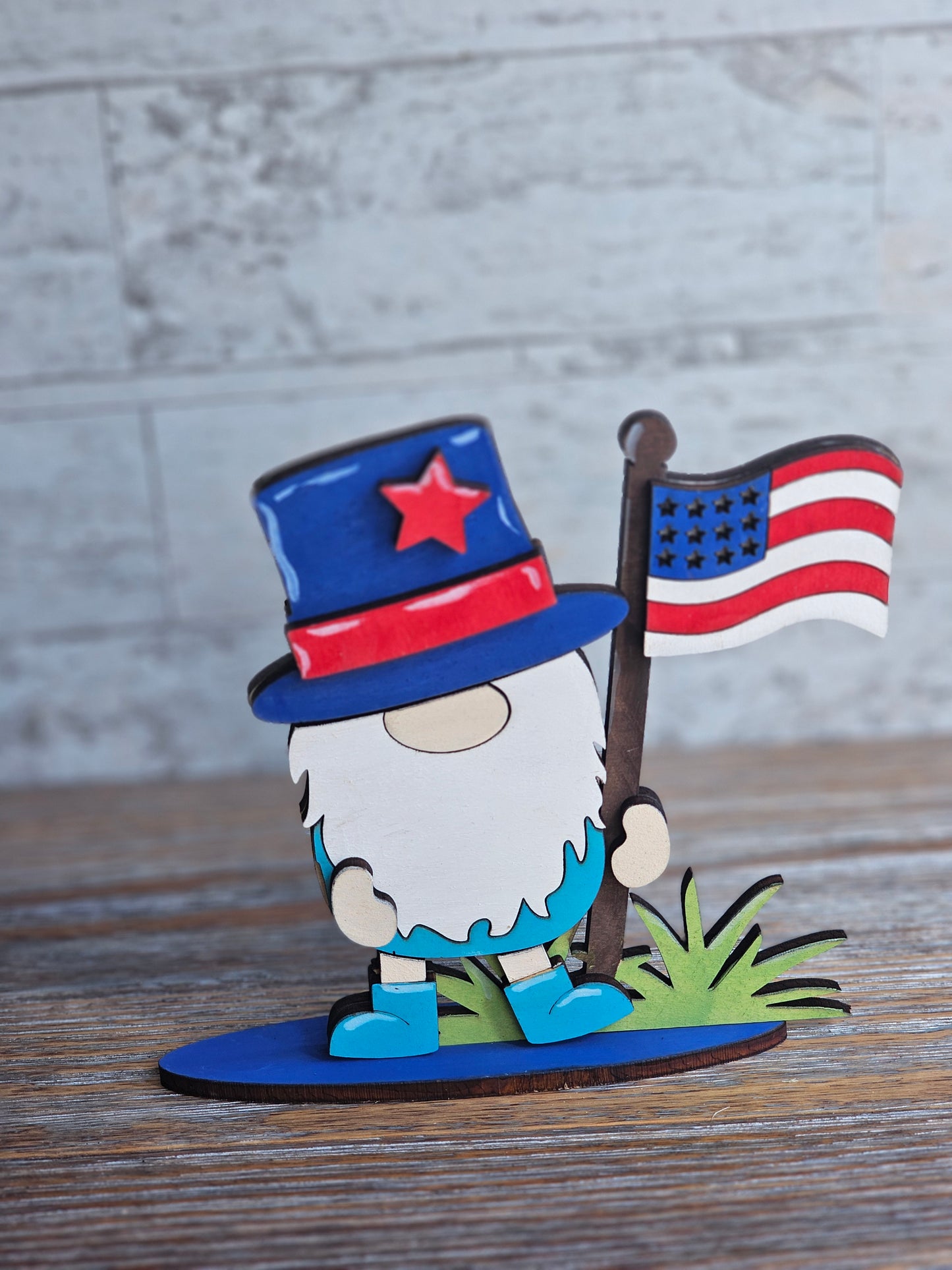 American Flag Gnome - READY TO SHIP