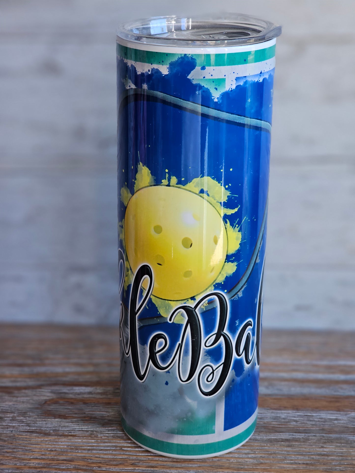 Pickleball - 20 oz Stainless Steel Tumbler