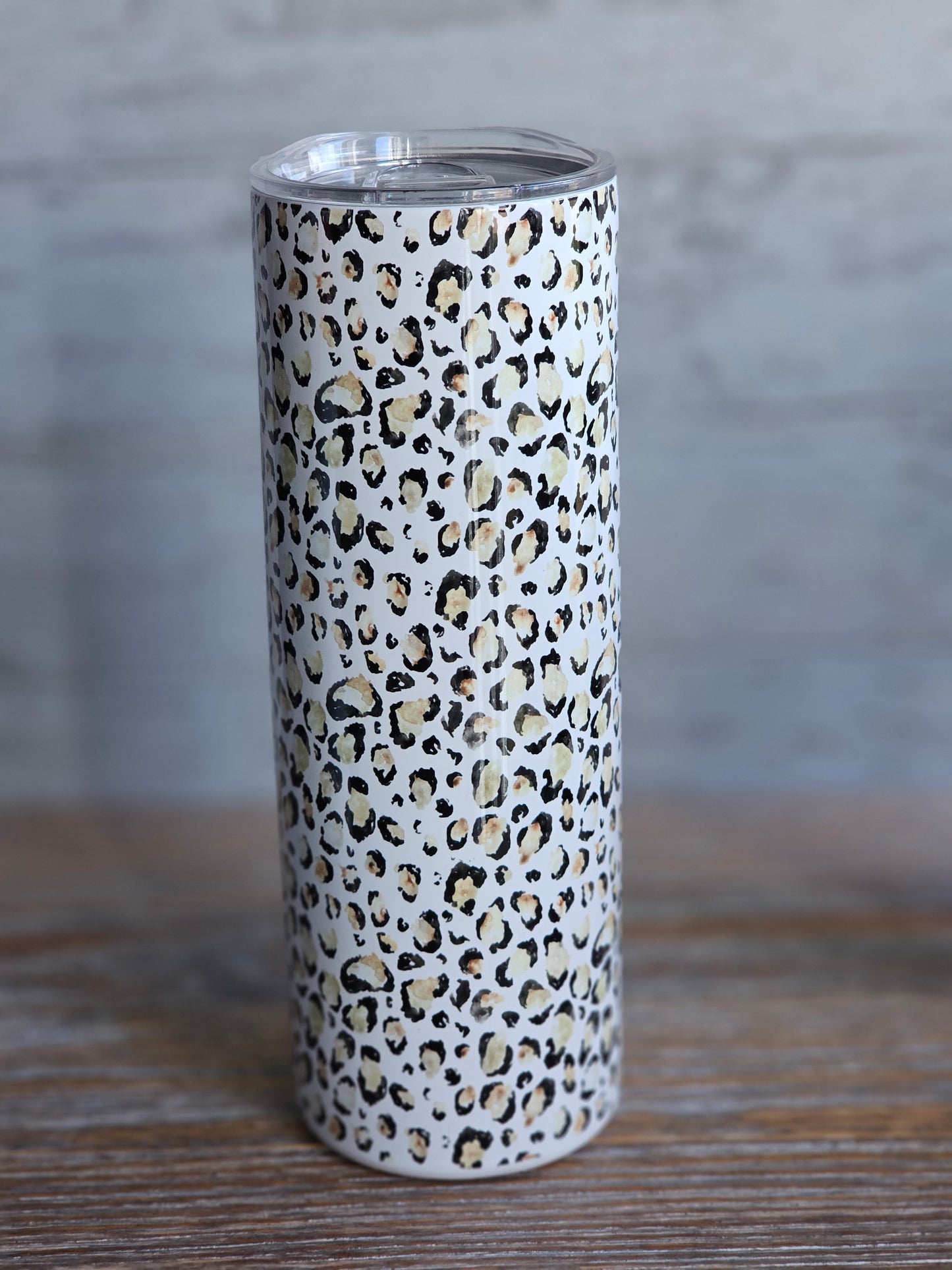 Small Leopard Print - 20 oz Stainless Steel Tumbler