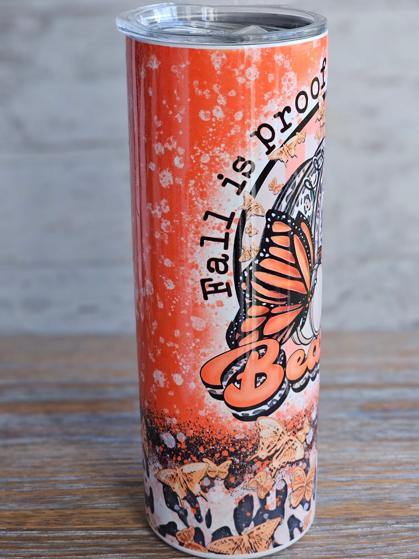 Change is Beautiful - 20 oz Stainless Steel Tumbler