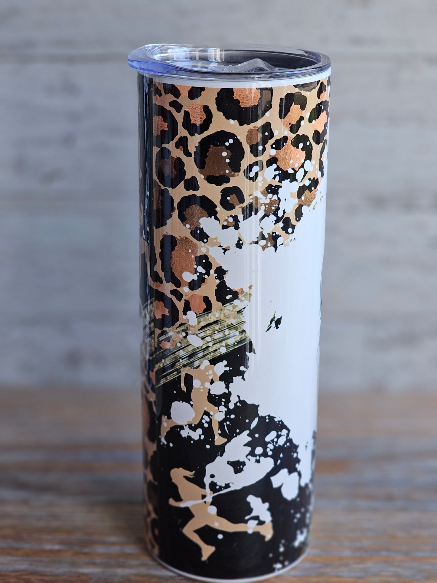 #TrackMom Messy Bun - 20 oz Stainless Steel Tumbler