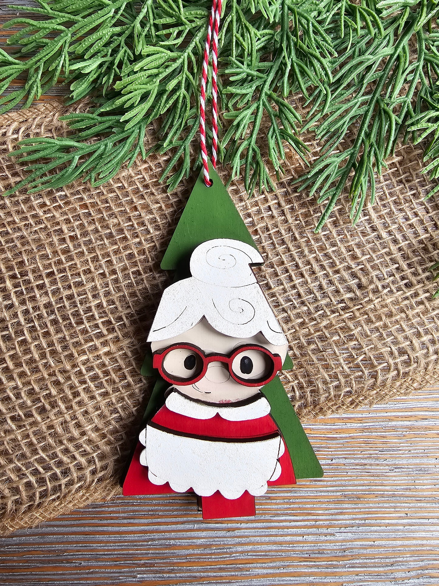 DIY Ornament Kit - Mrs. Claus Christmas Tree Ornament