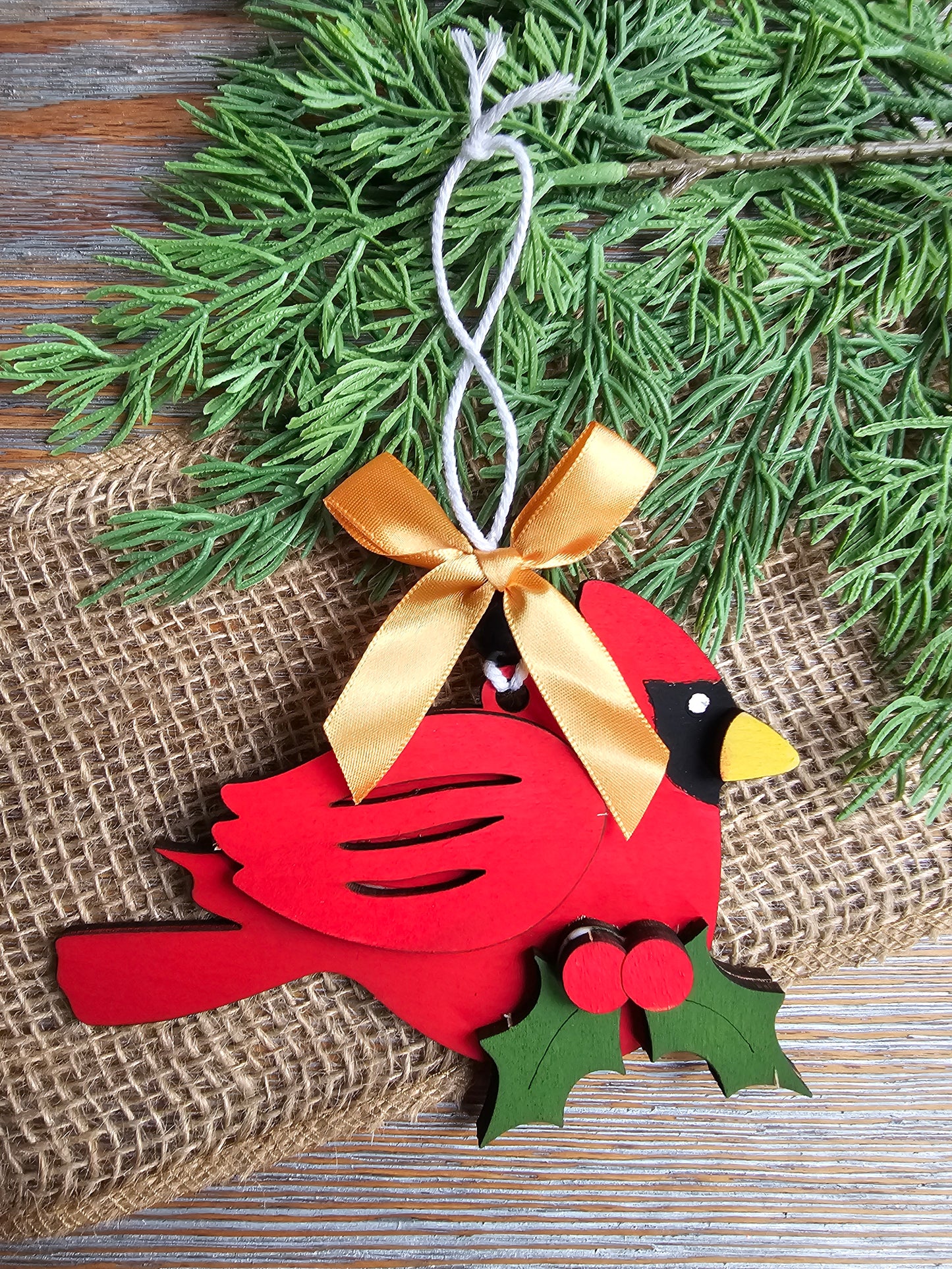DIY Ornament Kit - Cardinal Ornament