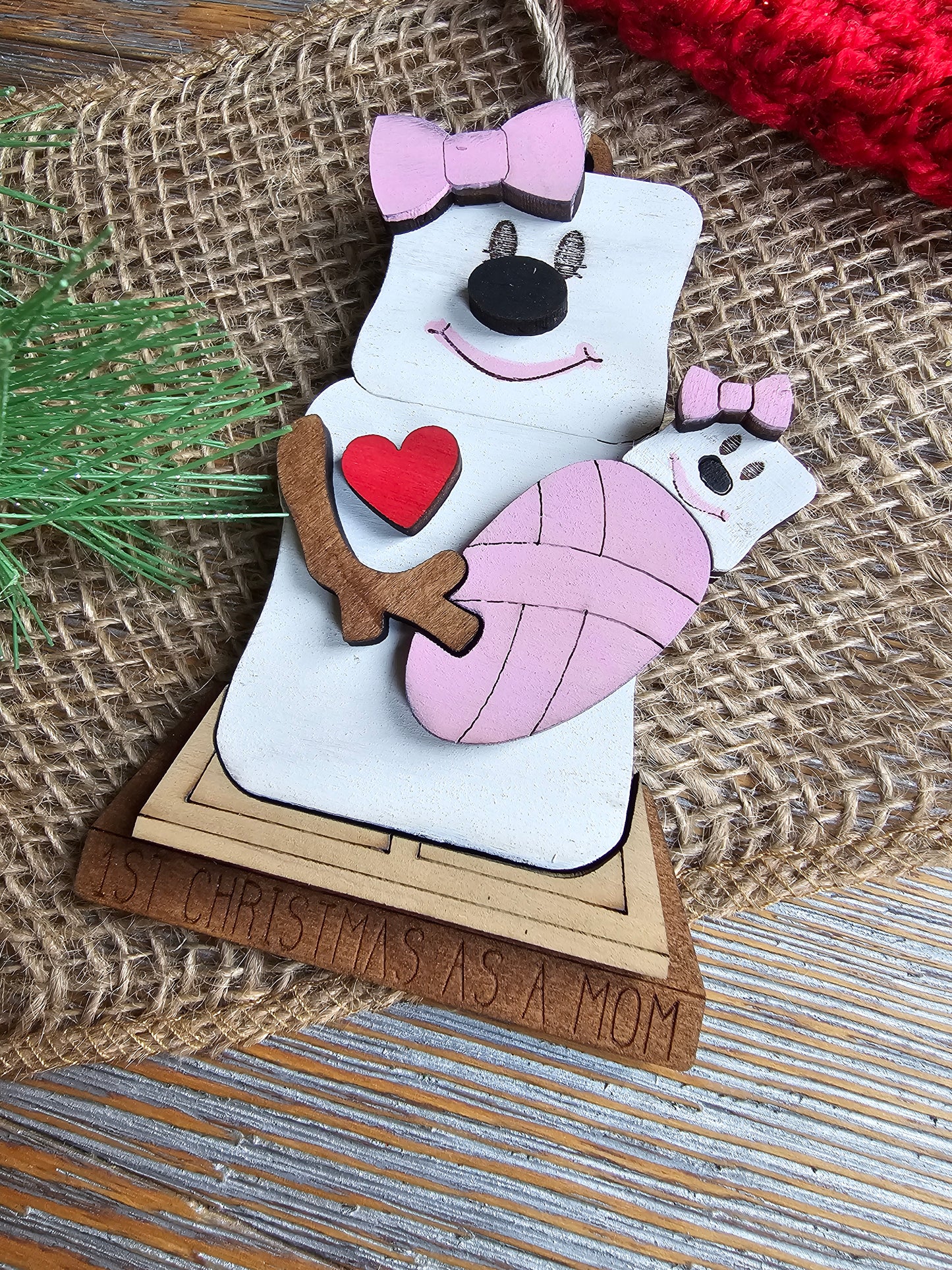 First Christmas As a Mom - Girl Mom