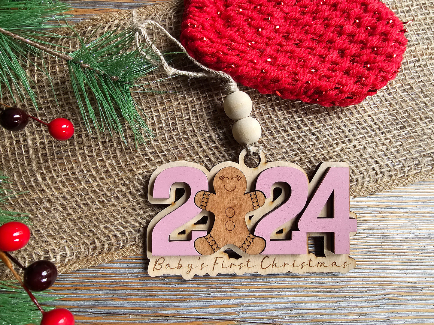 Baby's First Christmas 2024 Ornament