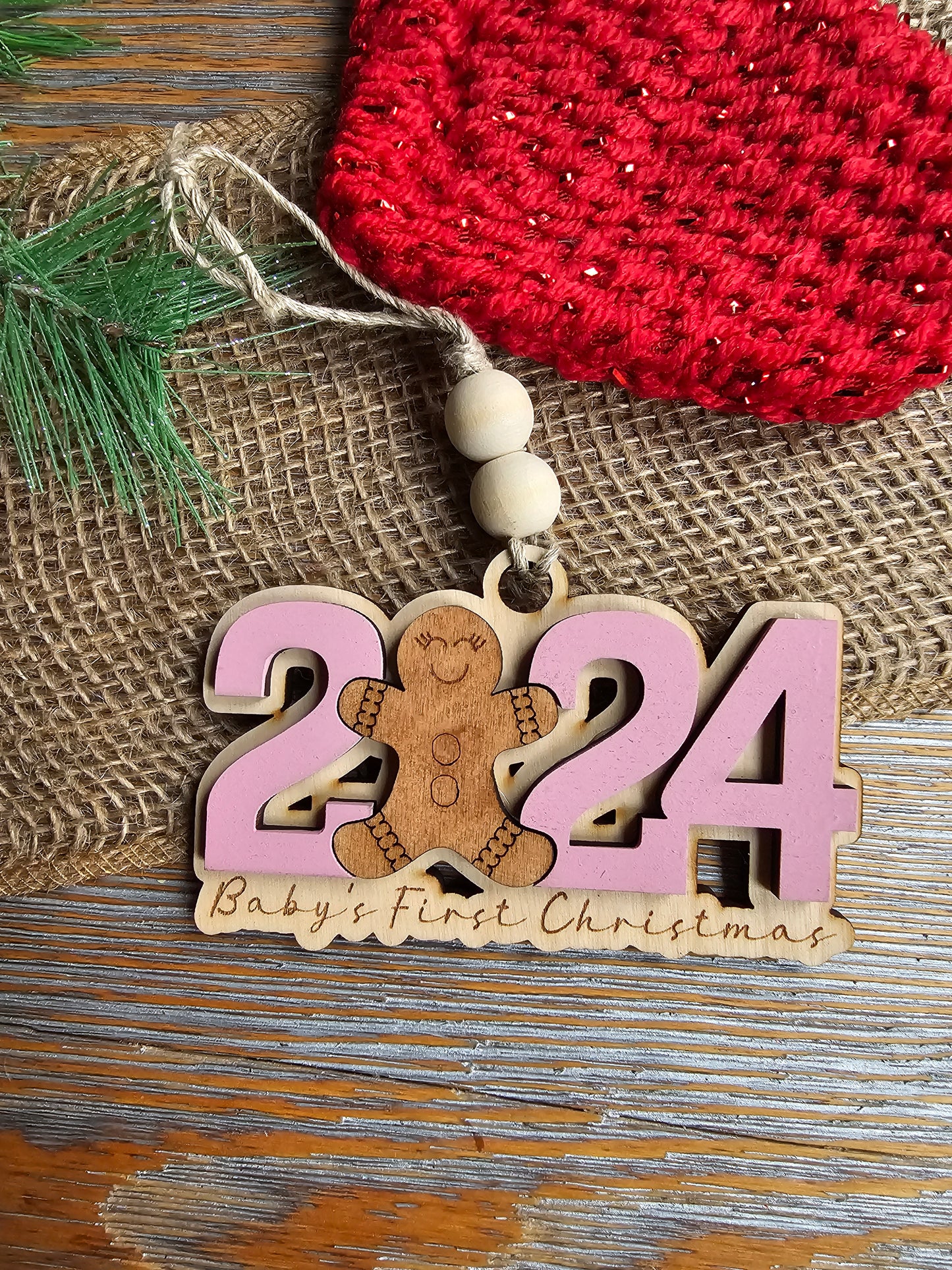 Baby's First Christmas 2024 Ornament