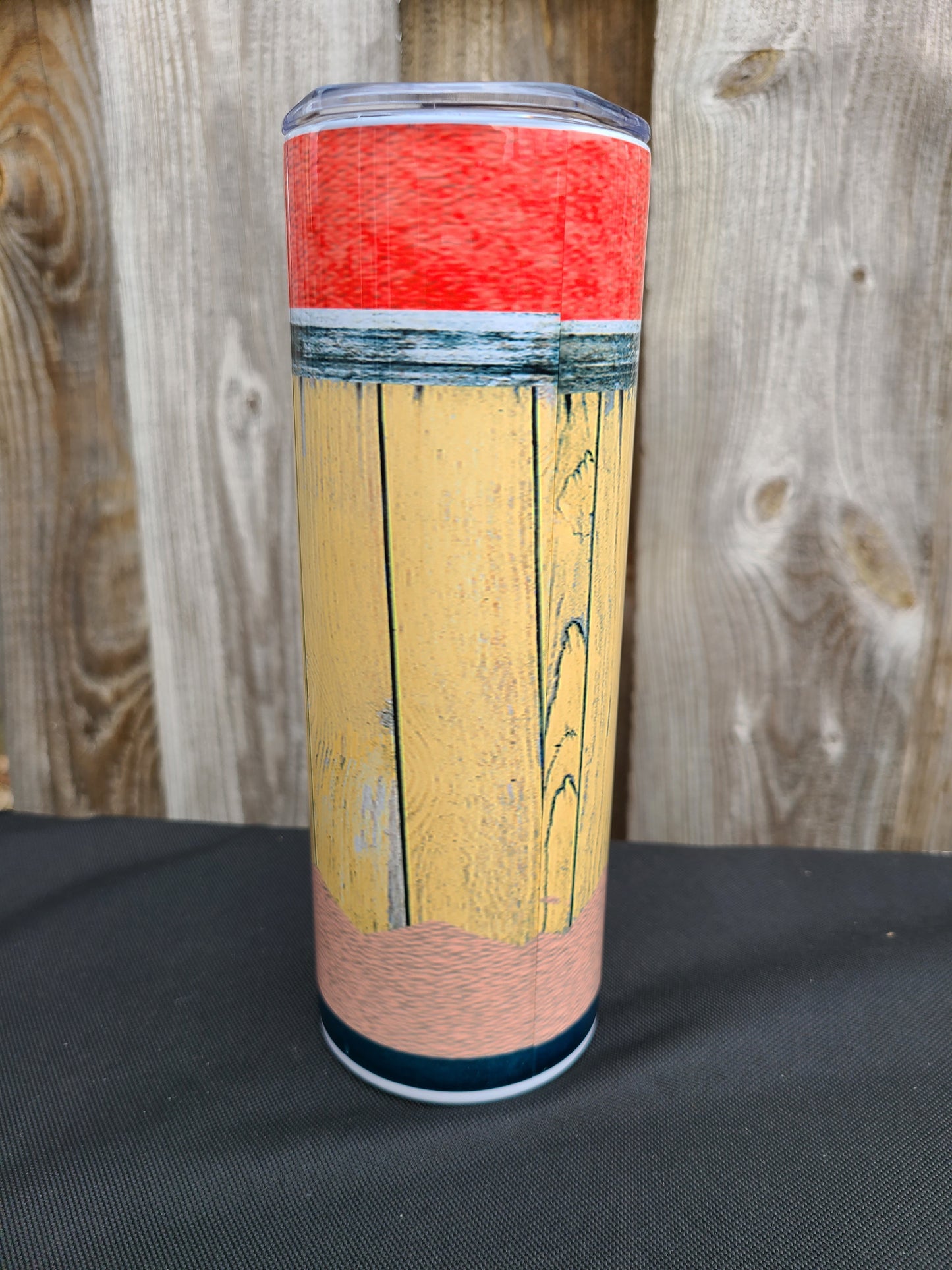 Personalized Teacher Pencil 20 oz Skinny Tumbler