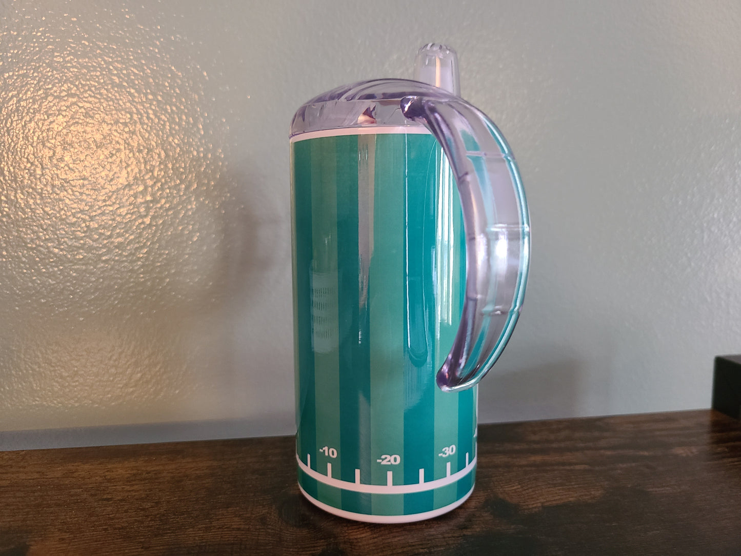 Football Personalized Sippy Cup with Bonus Lid