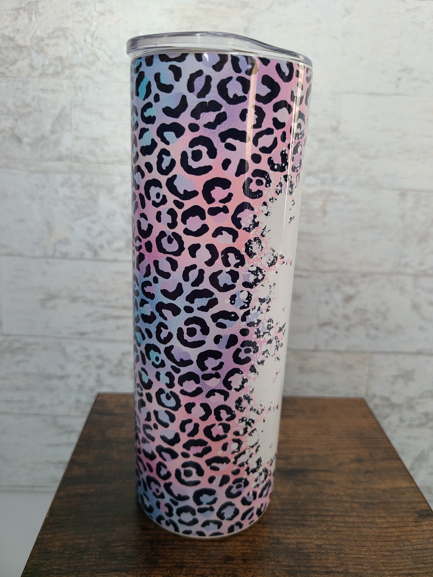 Blessed Grandma Leopard Print 20 oz Skinny Tumbler