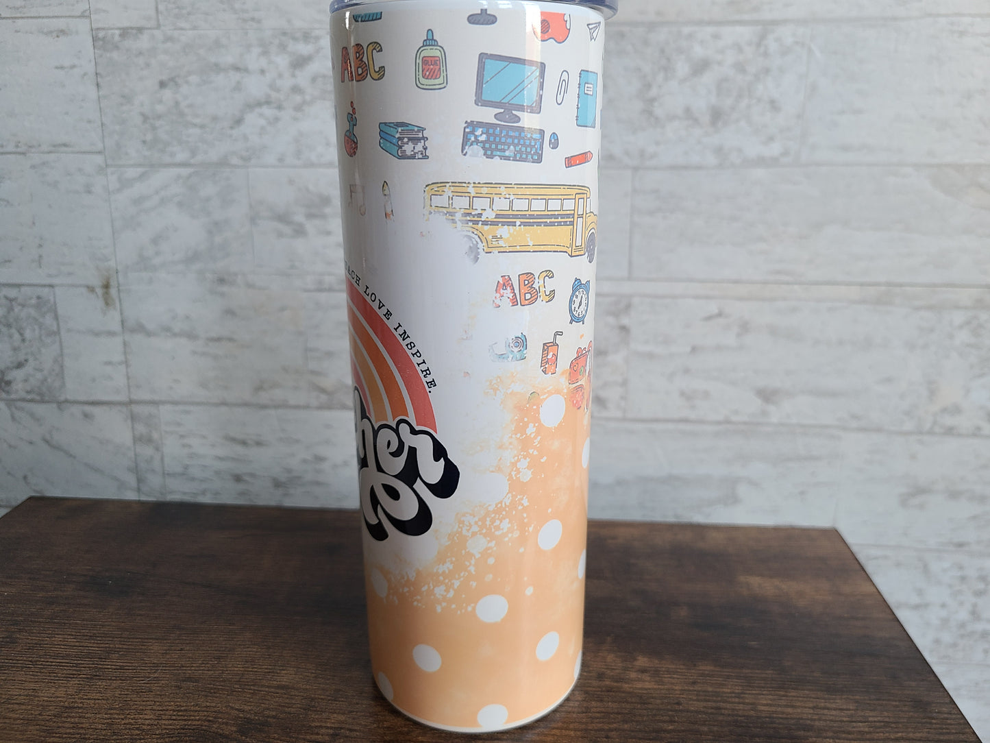 Teacher 20 oz Skinny Tumbler