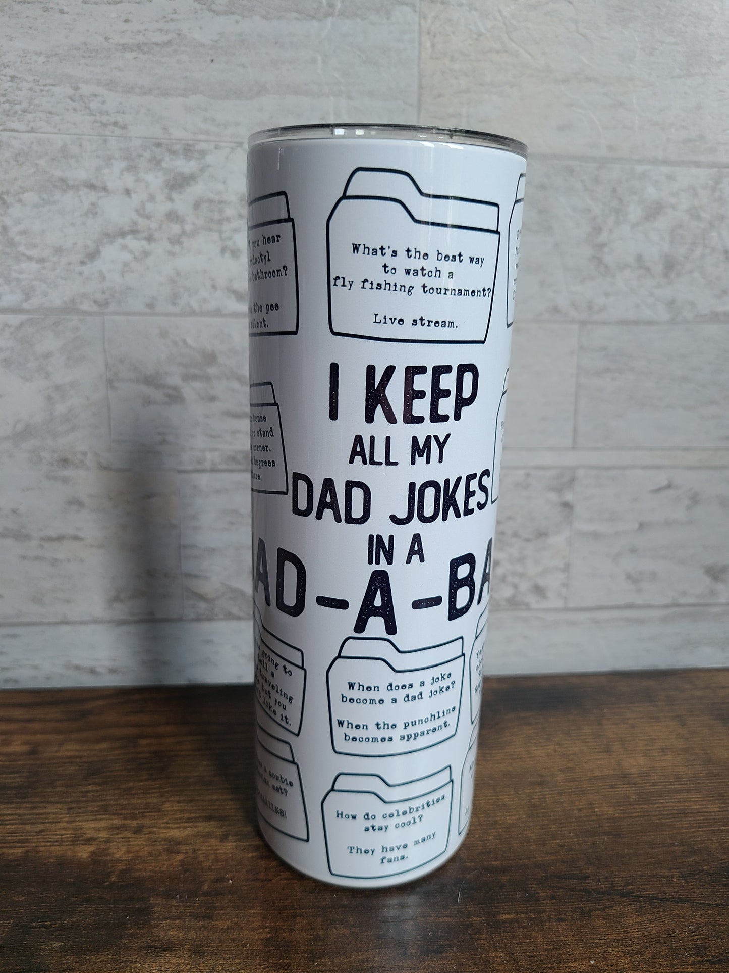 Dad-A-Base Skinny Tumbler