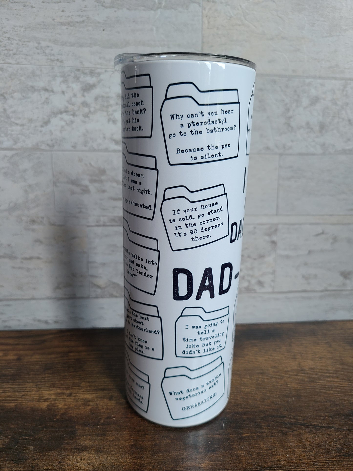 Dad-A-Base Skinny Tumbler