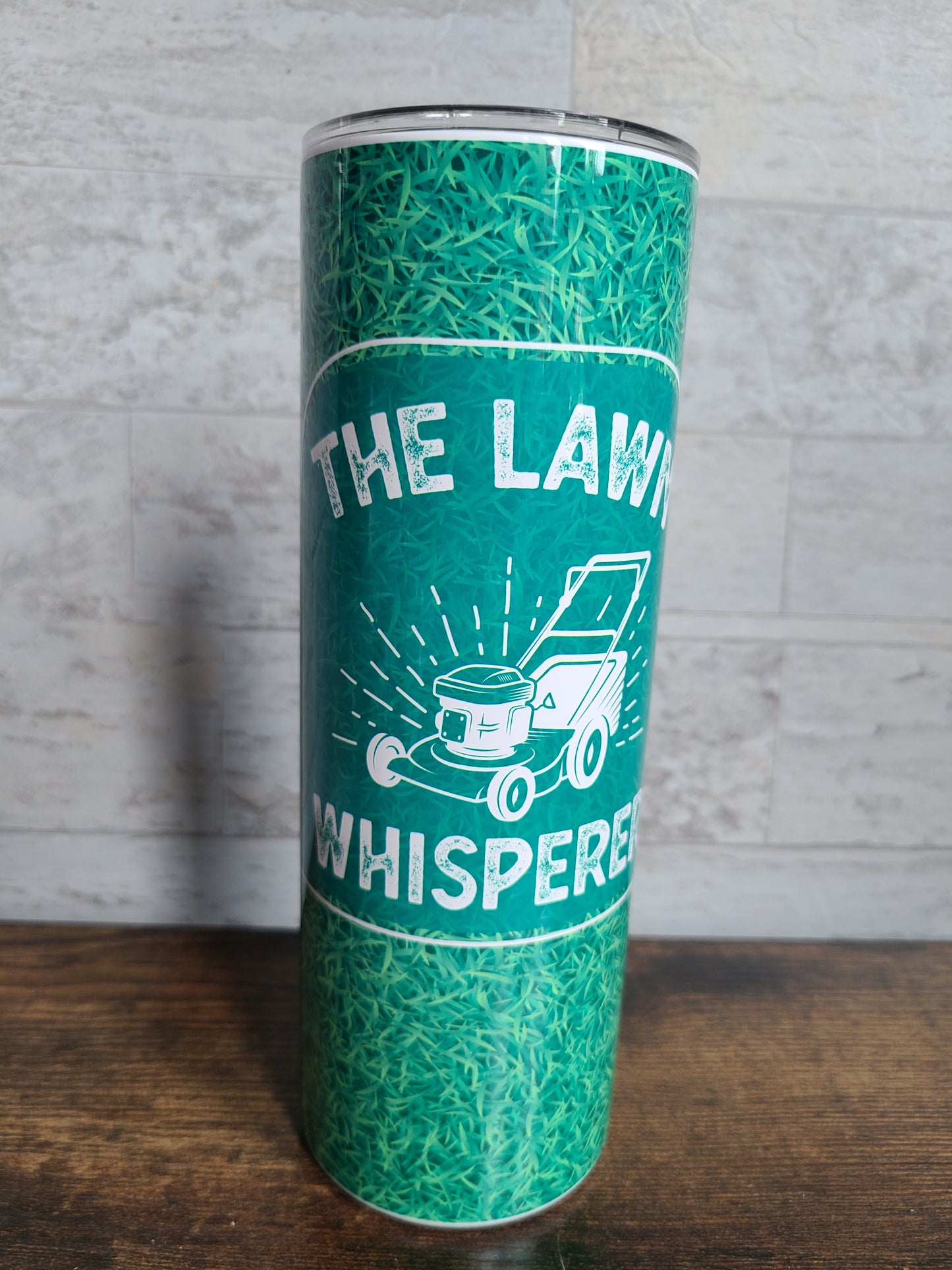 The Lawn Whisperer Skinny Tumbler