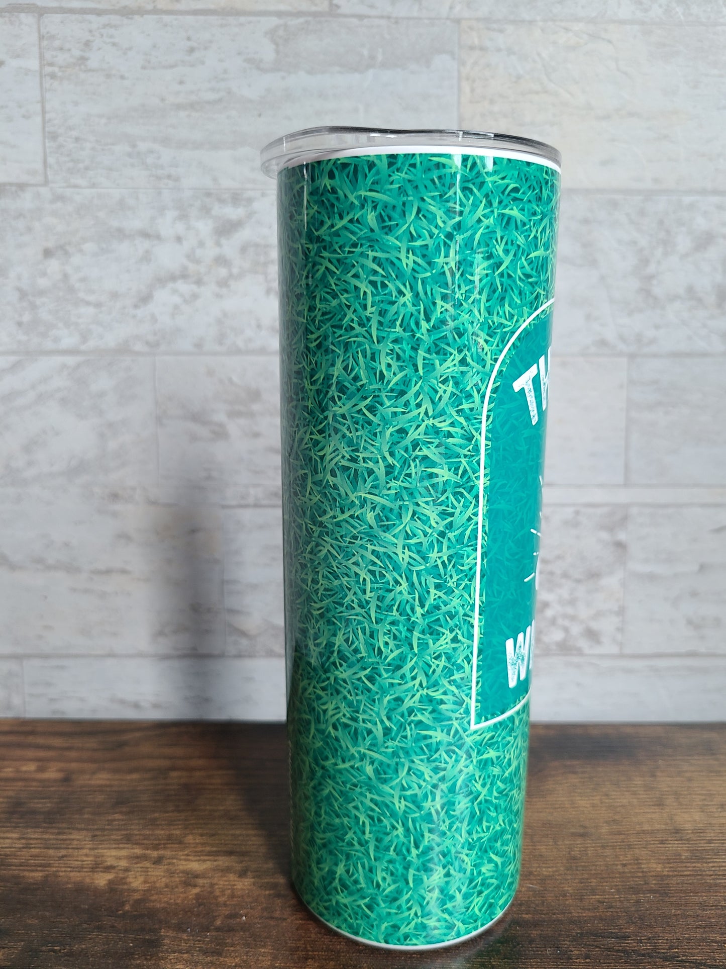 The Lawn Whisperer Skinny Tumbler
