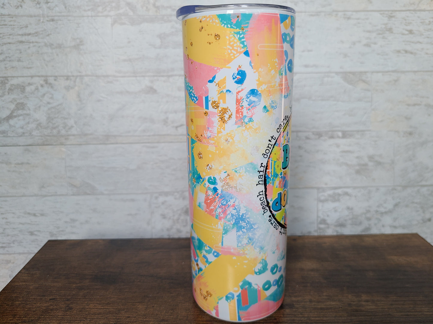 Beach Hair Don't Care Tumbler