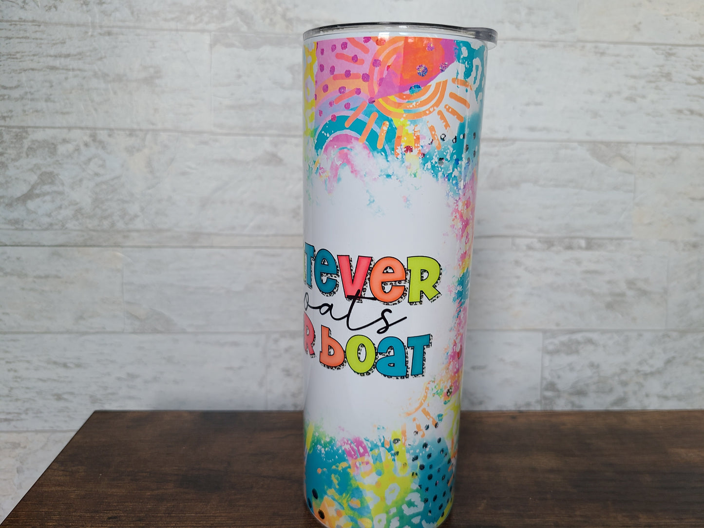 Whatever Floats Your Boat Tumbler