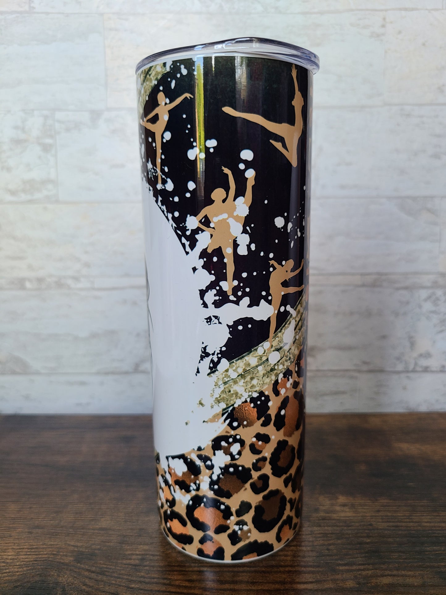Dance Mom Messy Bun 20 oz Skinny Tumbler