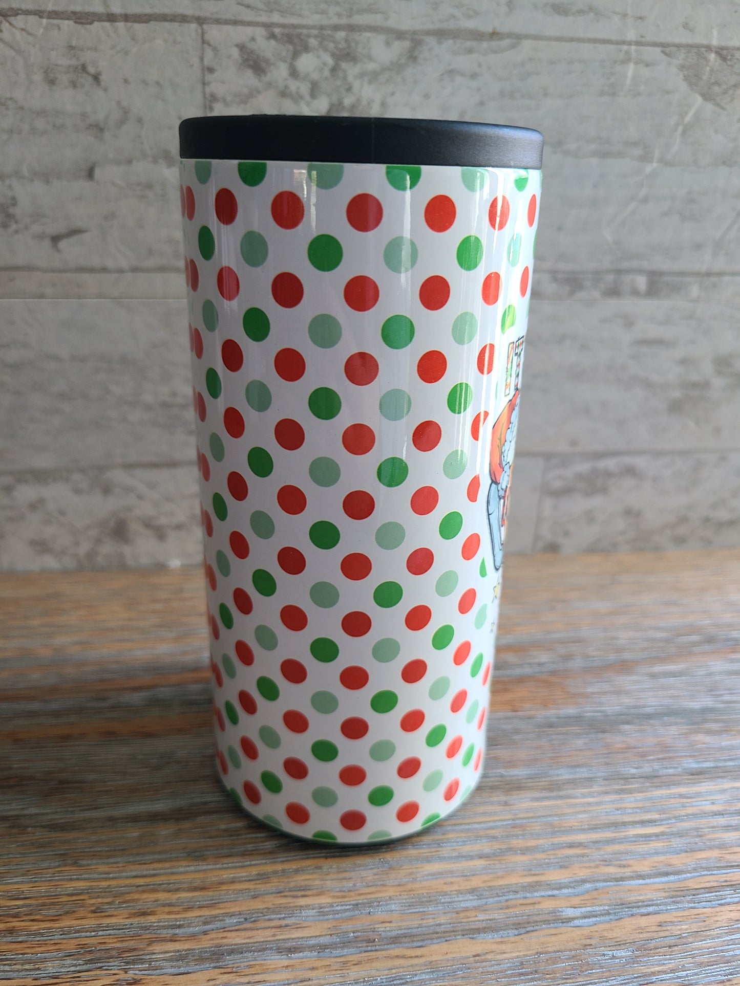 Christmas Skinny Can Cooler - It's the Most Wonderful Time for a Beer