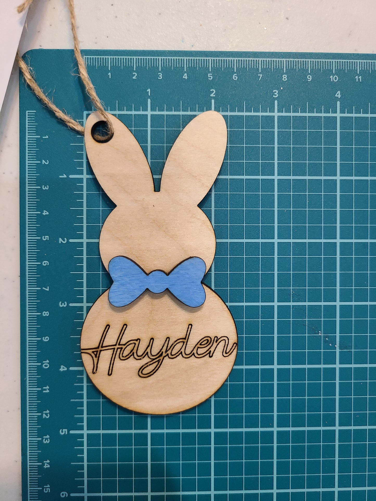 Easter Basket Tag Personalized