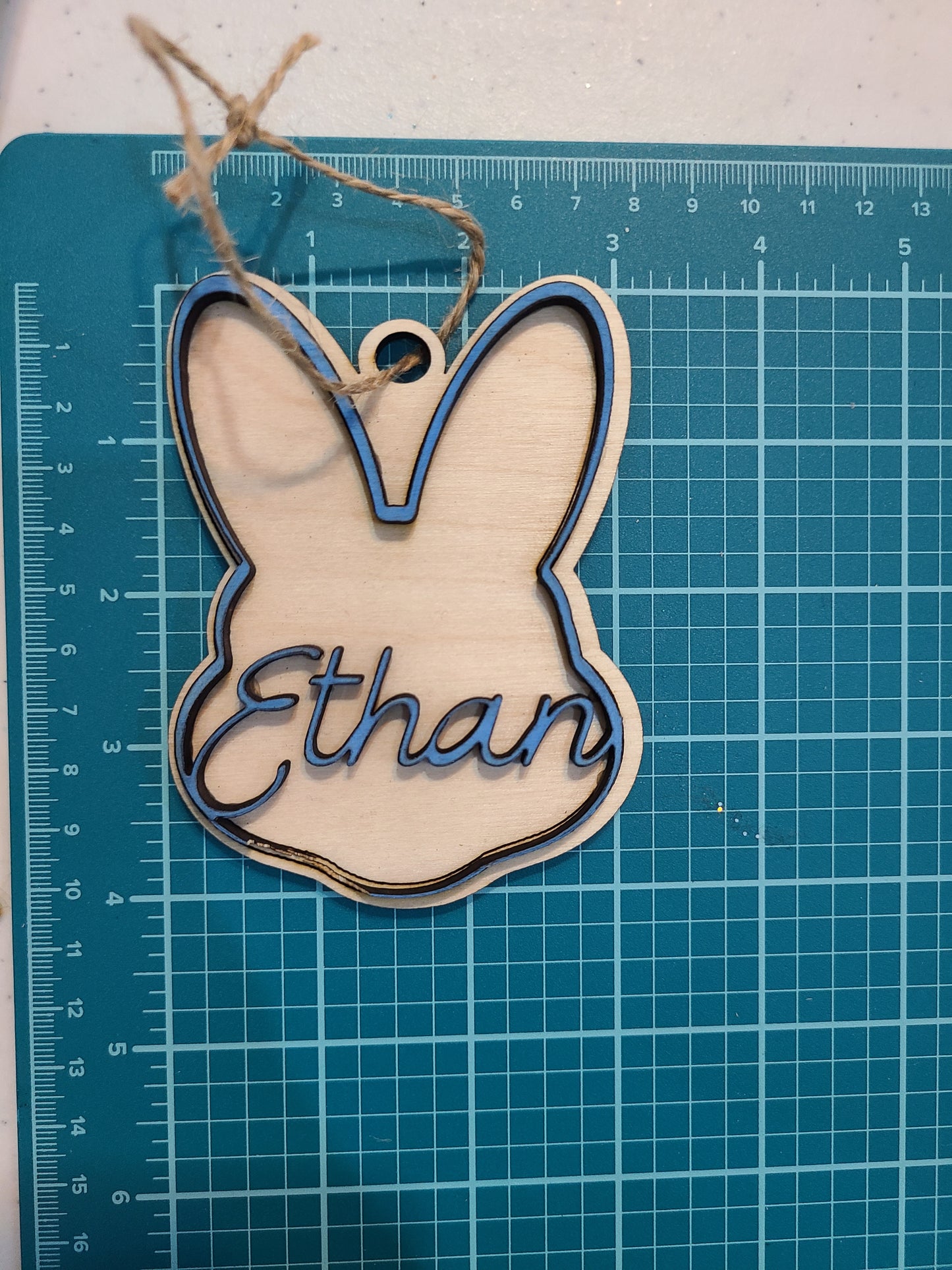Easter Basket Tag Personalized