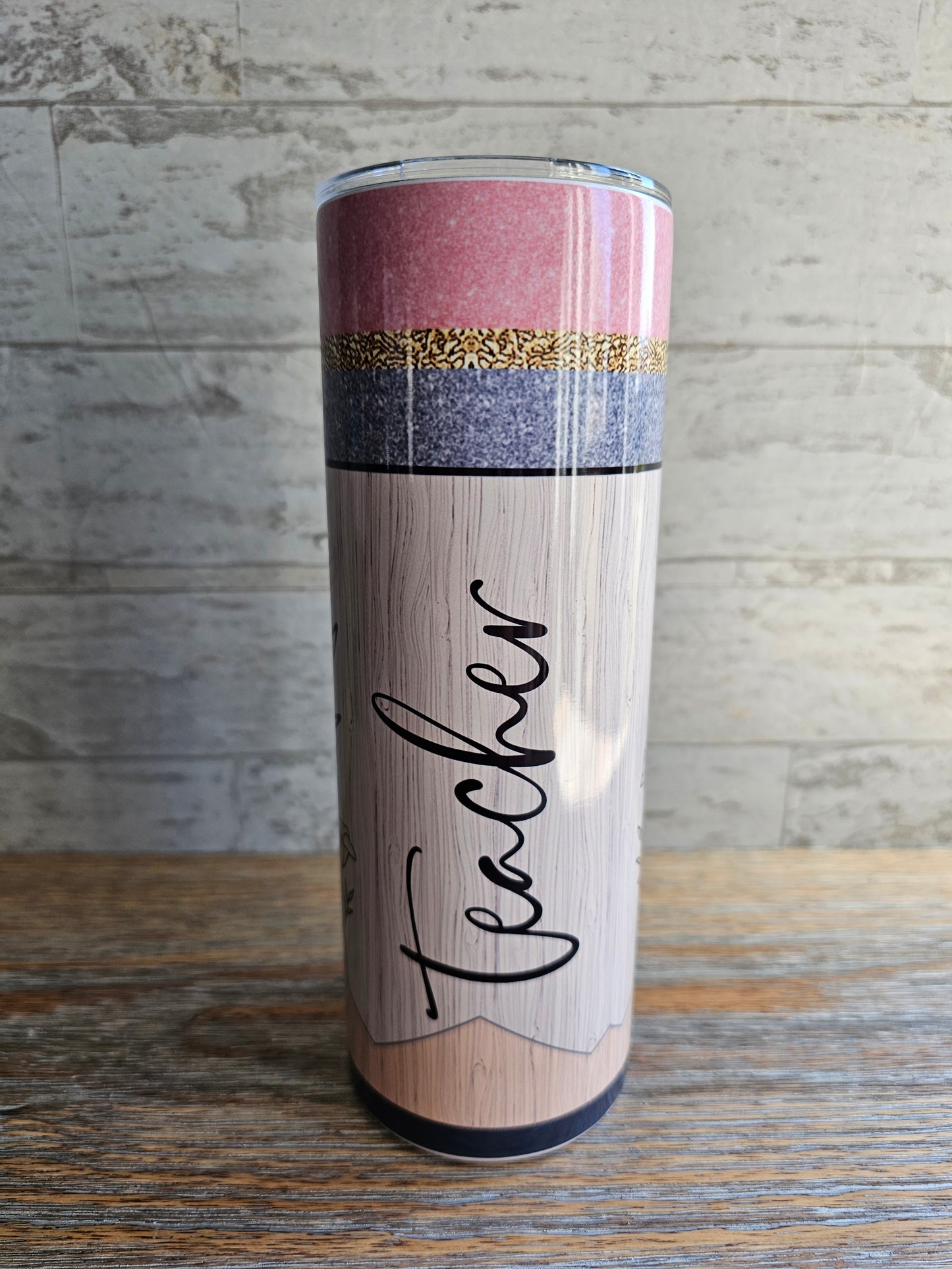 Teacher 20 oz Skinny Tumbler