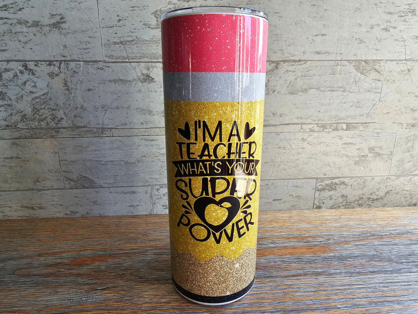 Teacher 20 oz Skinny Tumbler