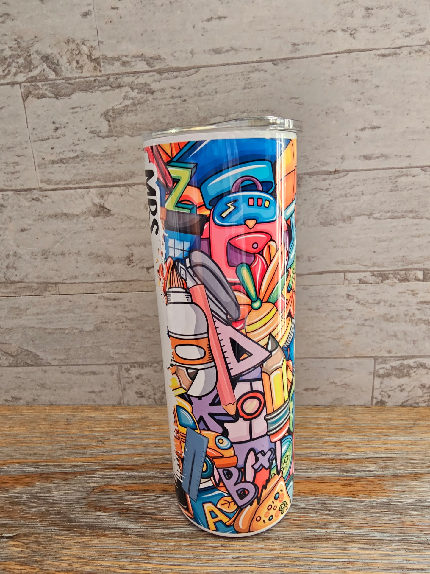 Personalized Teacher 20 oz Skinny Tumbler