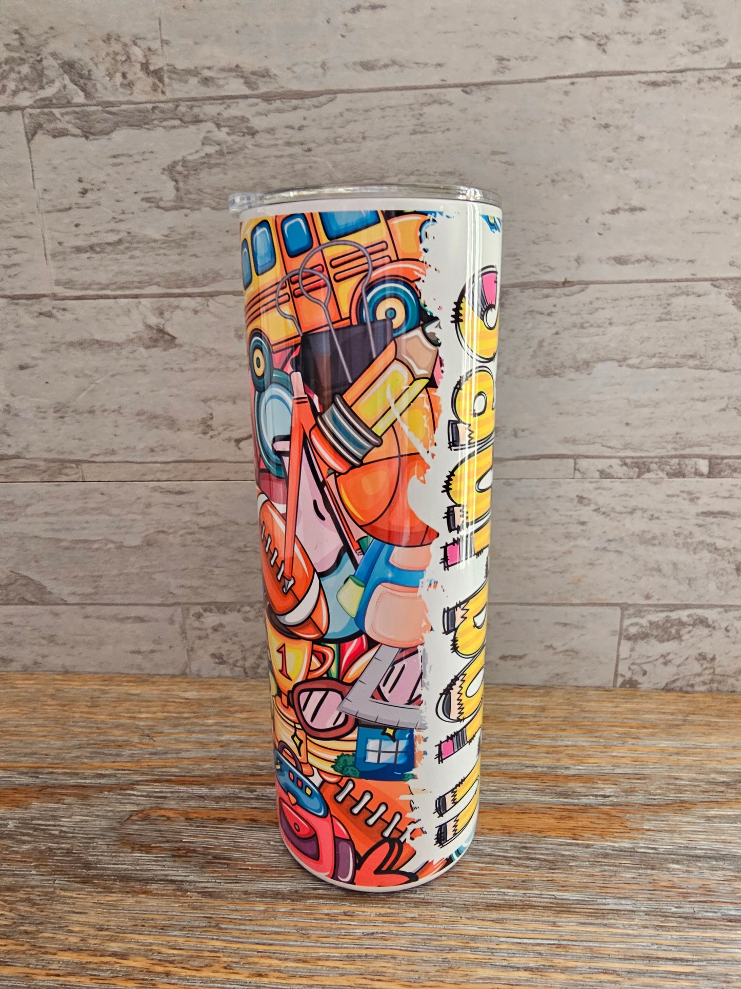 Personalized Teacher 20 oz Skinny Tumbler
