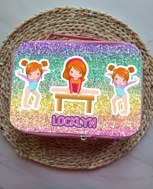 Gymnastics Personalized Lunch Bag