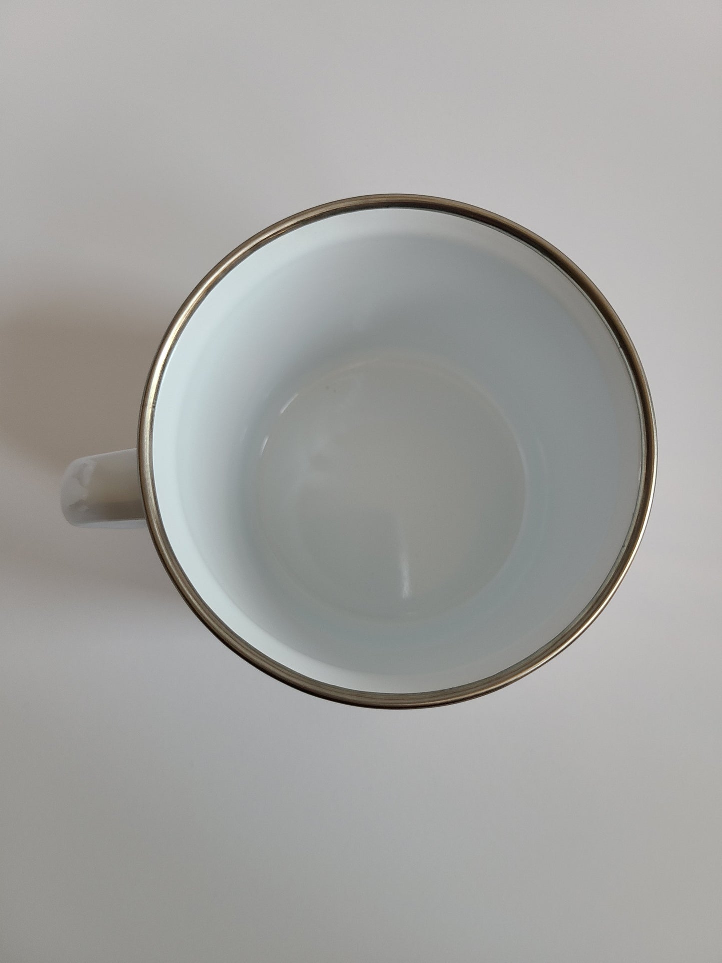 Peace Love Teaching Small Enamel Mug