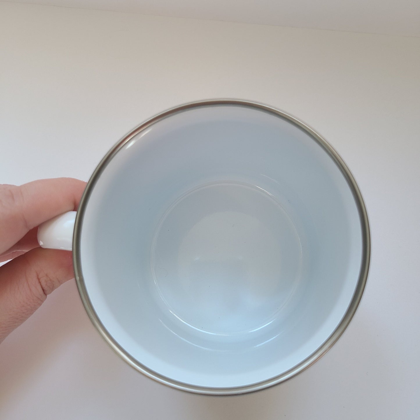 Easter Kids Mugs - 10 oz Enamel Coated Metal Mugs Personalized