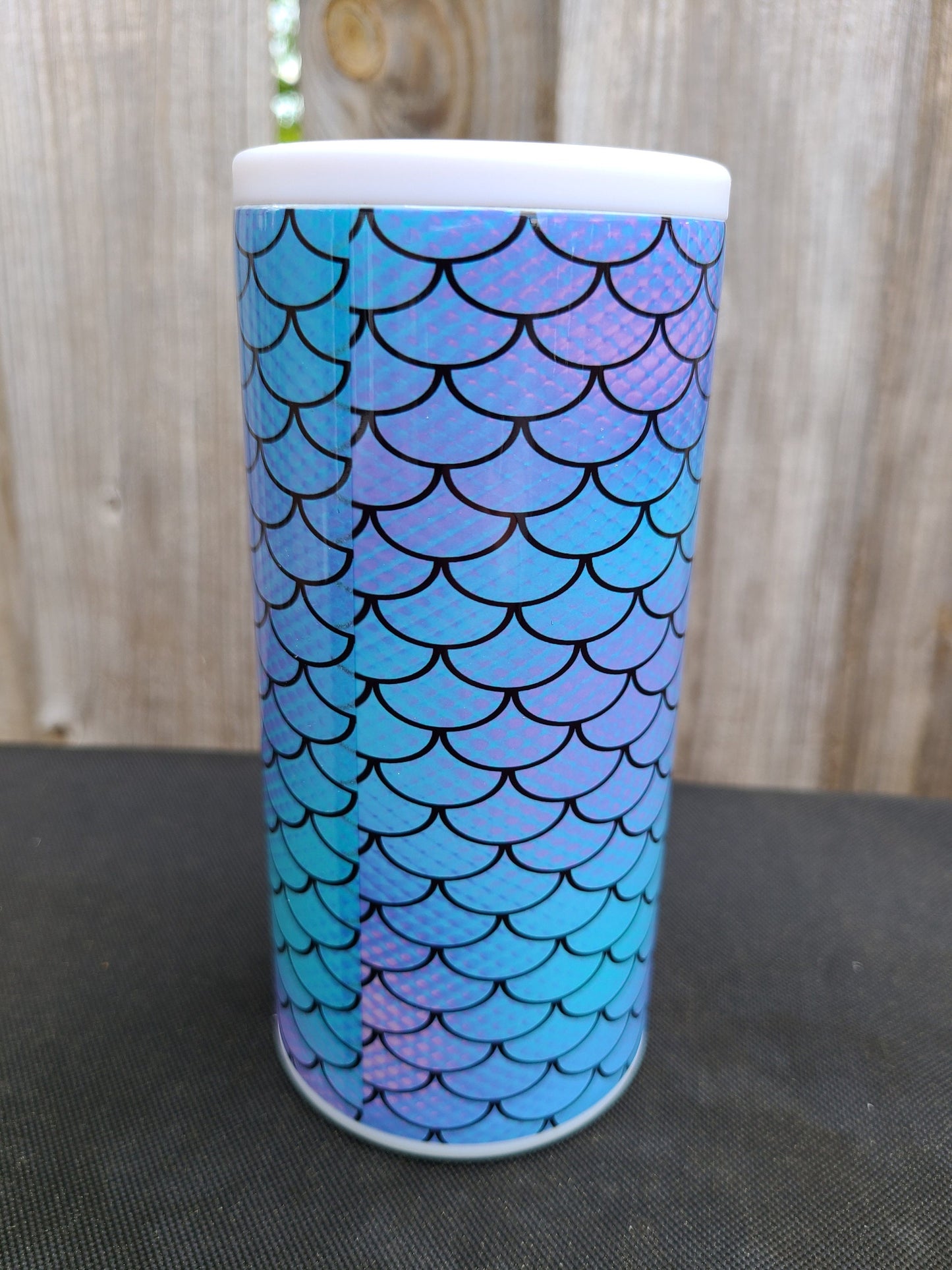 Mermaid Skinny Can Cooler