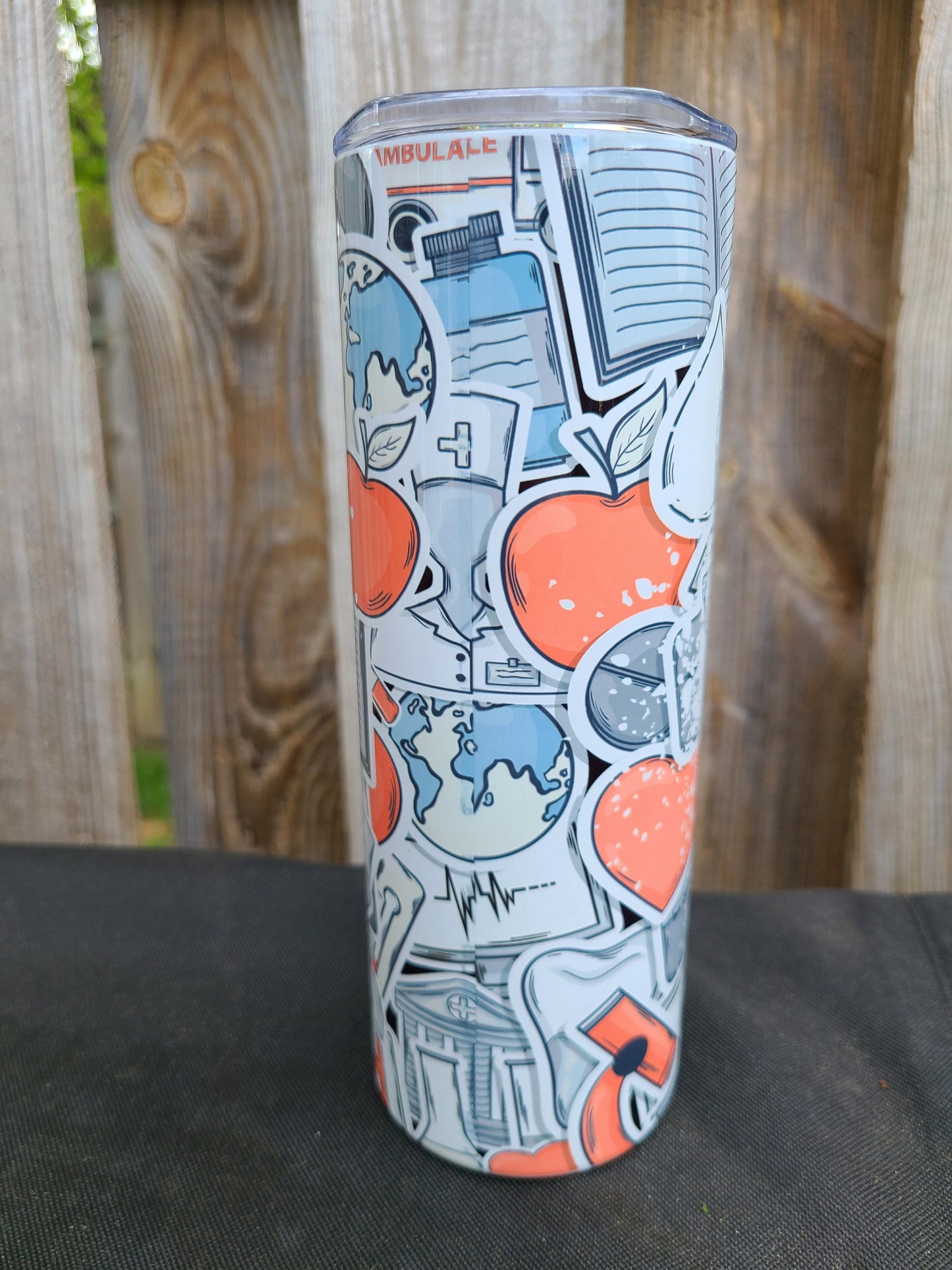 Nurse Life Skinny Tumbler