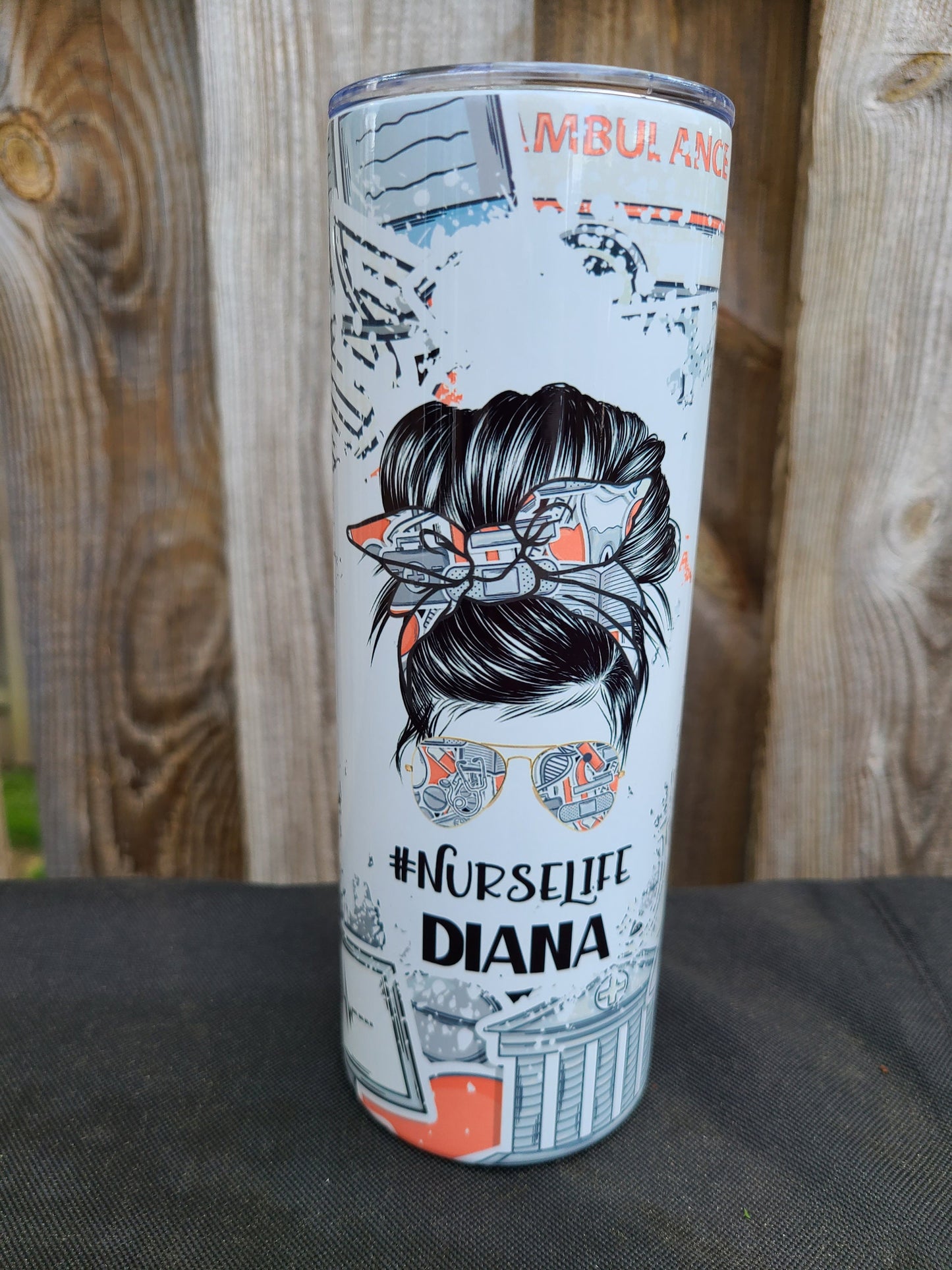Nurse Life Skinny Tumbler